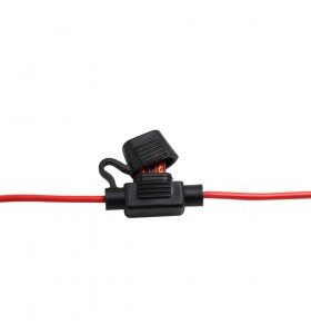 Two O-ring black red with  10A fuse to 2 dc5521 male cable , Hot gloves, helmet products